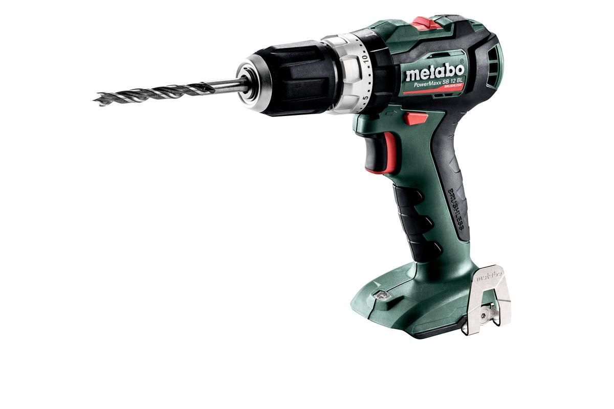 Аккумуляторная ударная дрель Metabo PowerMaxx SB 12 BL Картонная коробка (601077890)