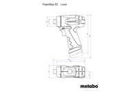 Аккумуляторная дрель-шуруповерт Metabo PowerMaxx BS Basic Пластиковый кофр (600080500)