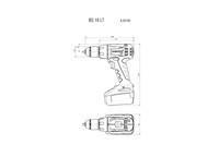 Аккумуляторная дрель-шуруповерт Metabo BS 18 LT Картонная коробка (602102890)