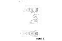 Аккумуляторная дрель-шуруповерт Metabo BS 14.4 Пластиковый кофр (602206510)