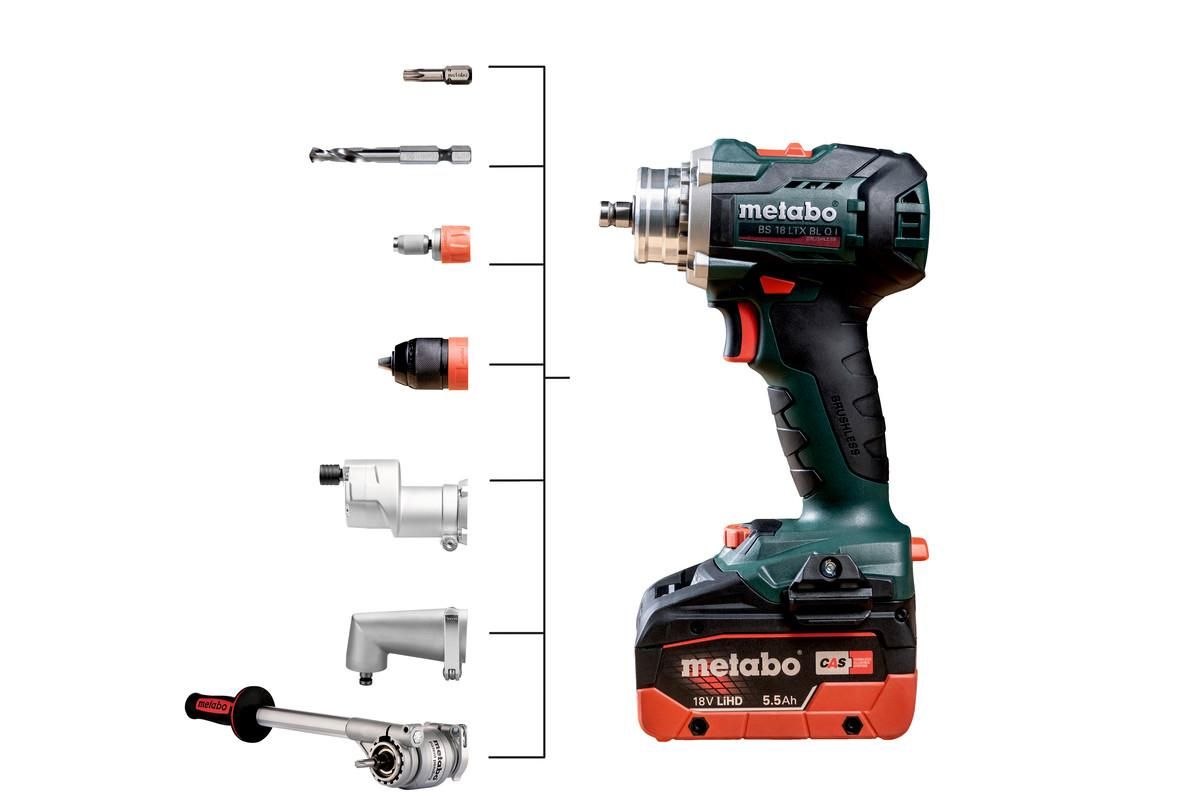 Аккумуляторная дрель-шуруповерт Metabo BS 18 LTX BL Q I metaBOX 145 L (602359770)