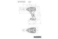 Аккумуляторная дрель-шуруповерт Metabo BS 18 LTX BL Q I metaBOX 145 L (602359770)