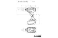 Аккумуляторная дрель-шуруповерт Metabo BS 18 LTX-3 BL I Metal Картонная коробка (603181850)