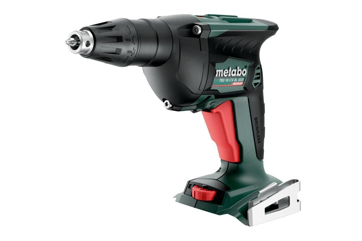 Аккумуляторный шуруповерт для гипсокартона Metabo TBS 18 LTX BL 5000 metaBOX 145 L (620063840)