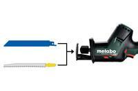 Аккумуляторная сабельная пила Metabo PowerMaxx SSE 12 BL Пластиковый кофр (602322860)