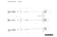 Аккумуляторный тример для газона Metabo RTD 18 LTX BL 30 Картонная коробка (601720850)