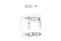 Ударная дрель Metabo SBEV 1300-2 S metaBOX 145 L (600786500)