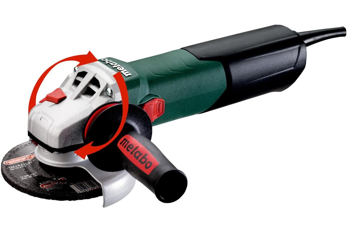 Болгарка Metabo WE 17-125 Quick metaBOX 165 L (600515520)