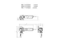Болгарка Metabo WE 17-125 Quick metaBOX 165 L (600515520)