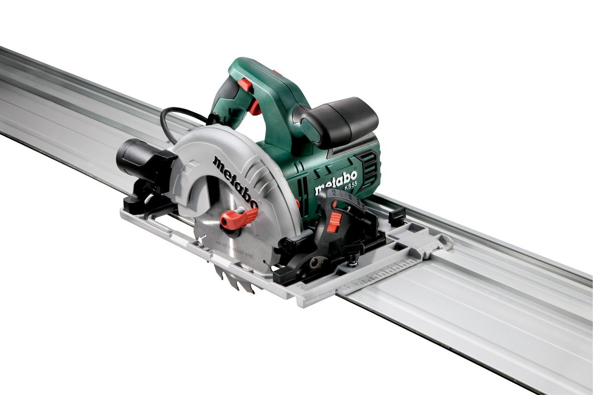 Ручная дисковая пила Metabo KS 55 FS Set Пластиковый кофр (690738000)