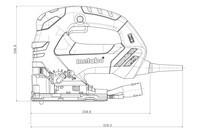 Лобзик Metabo STEB 140 Plus metaBOX 145 (601404500)