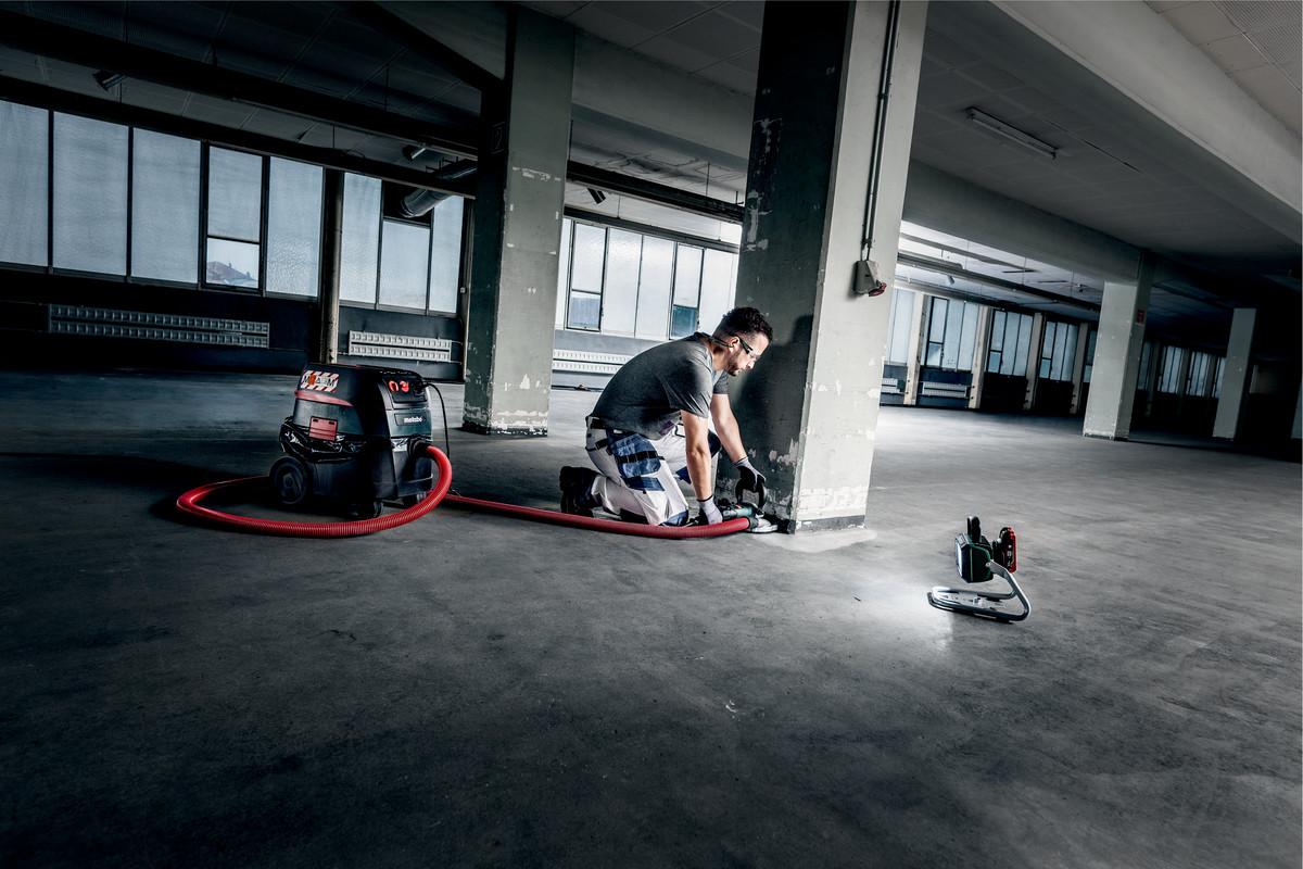 Шлифовочная машина для ремонтных работ Metabo RSEV 19-125 RT Пластиковый кофр (603825700)