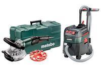 Комплект инструментов, которые работают от электросети Metabo RSEV 19-125 RT + ASR 35 L ACP Set Пластиковый кофр (691000000)
