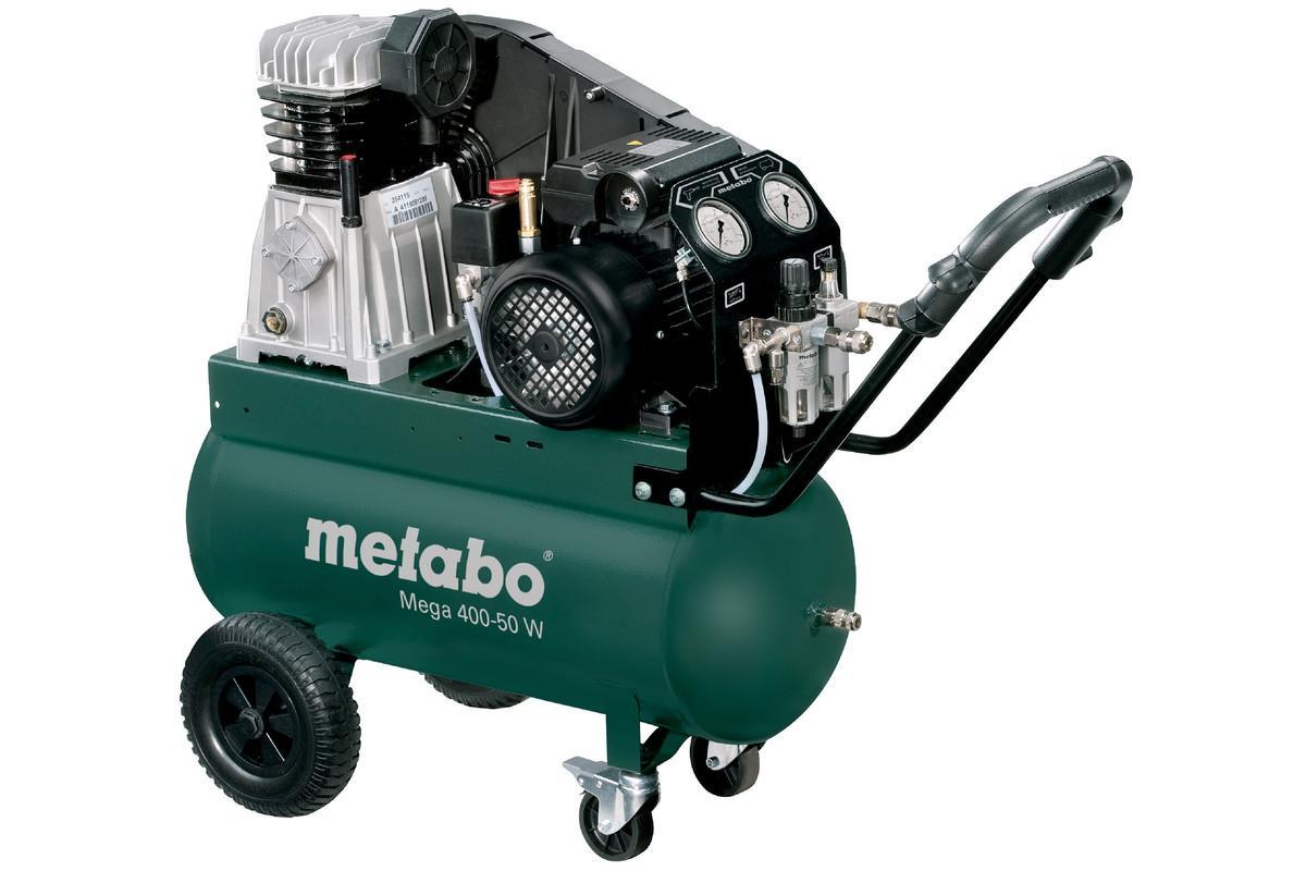 Компрессор Metabo Mega 400-50 W Картонная коробка (601536180)