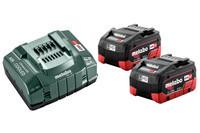 Базовый комплект Metabo LiHD 18 В, 2 x 5,5 А·год + ASC 145 (685122000)