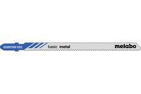Лобзиковое полотно Metabo Basic Metal T 318 B, 5 шт (623697000)