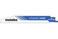 Сабельное полотно Metabo Universal Metal 150 мм, 2 шт (631911000)