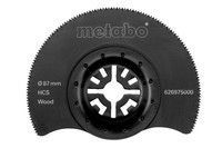 Сегментное пилочное полотно по дереву Metabo Classic OIS HCS 87 мм (626975000)