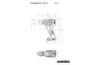 Аккумуляторная дрель-шуруповерт Metabo PowerMaxx BS 12 BL Q metaBOX 118 (601045500)