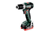 Аккумуляторная дрель-шуруповерт Metabo PowerMaxx BS 12 BL 2х4Ah metaBOX 118 (601044800)
