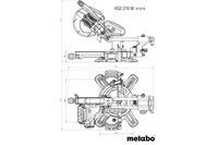 Торцовочная пила Metabo KGS 216 M Set (613216900)