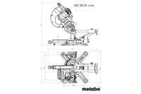Торцовочная пила Metabo KGS 305 M (613305000)