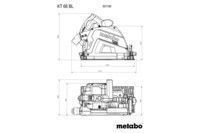 Ручная дисковая пила Metabo KT 66 BL + FS 160 (691219000)