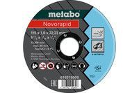 Отрезной диск Metabo Novorapid 115×1,6×22,23 Inox (616315000)