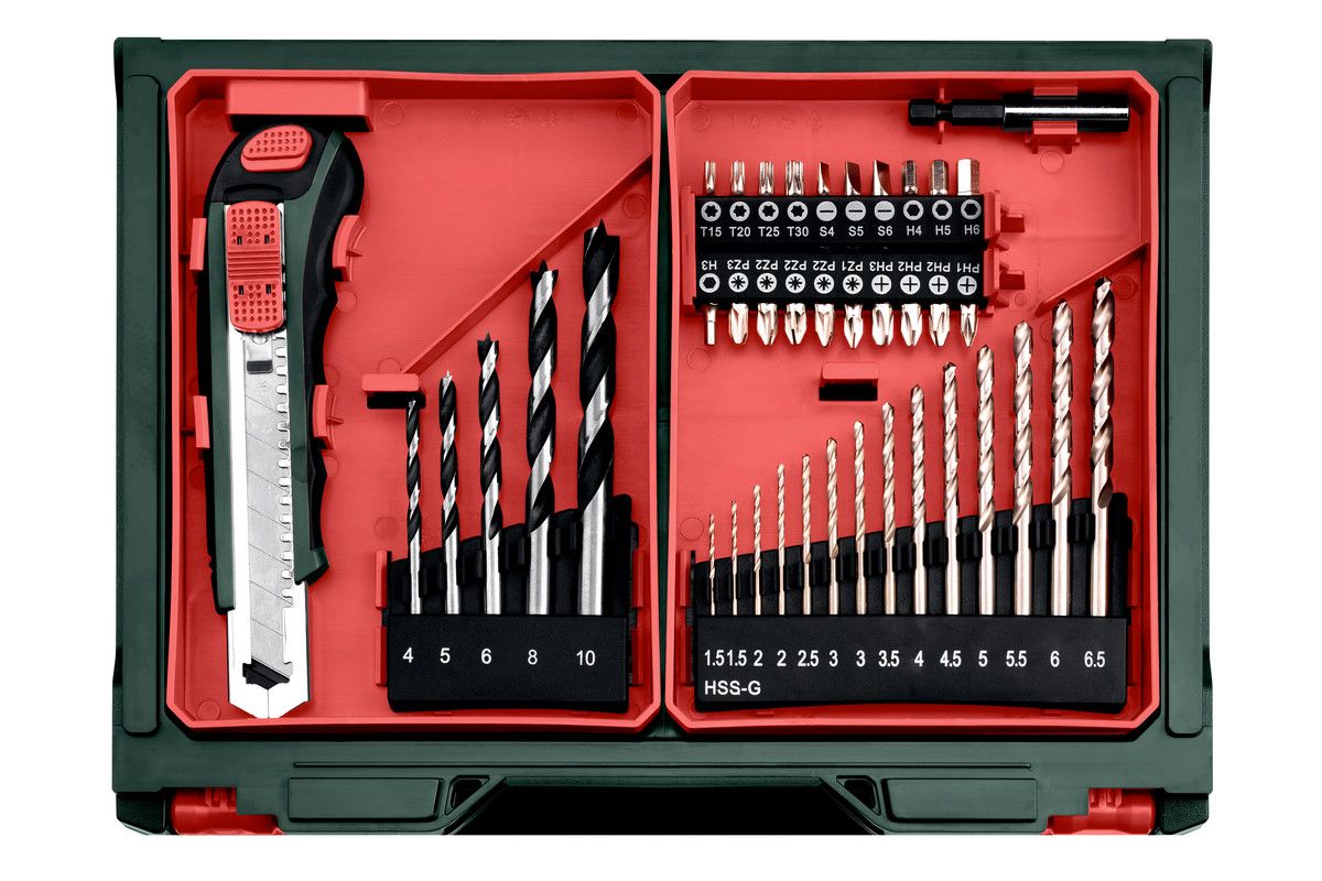 Аккумуляторная дрель-шуруповерт Metabo PowerMaxx BS Basic Set (600080710)