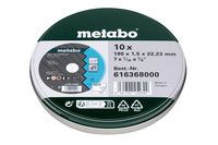 Набор отрезных дисков Metabo SP Inox TF 41, 180x1,5, 10 штx (616368000)